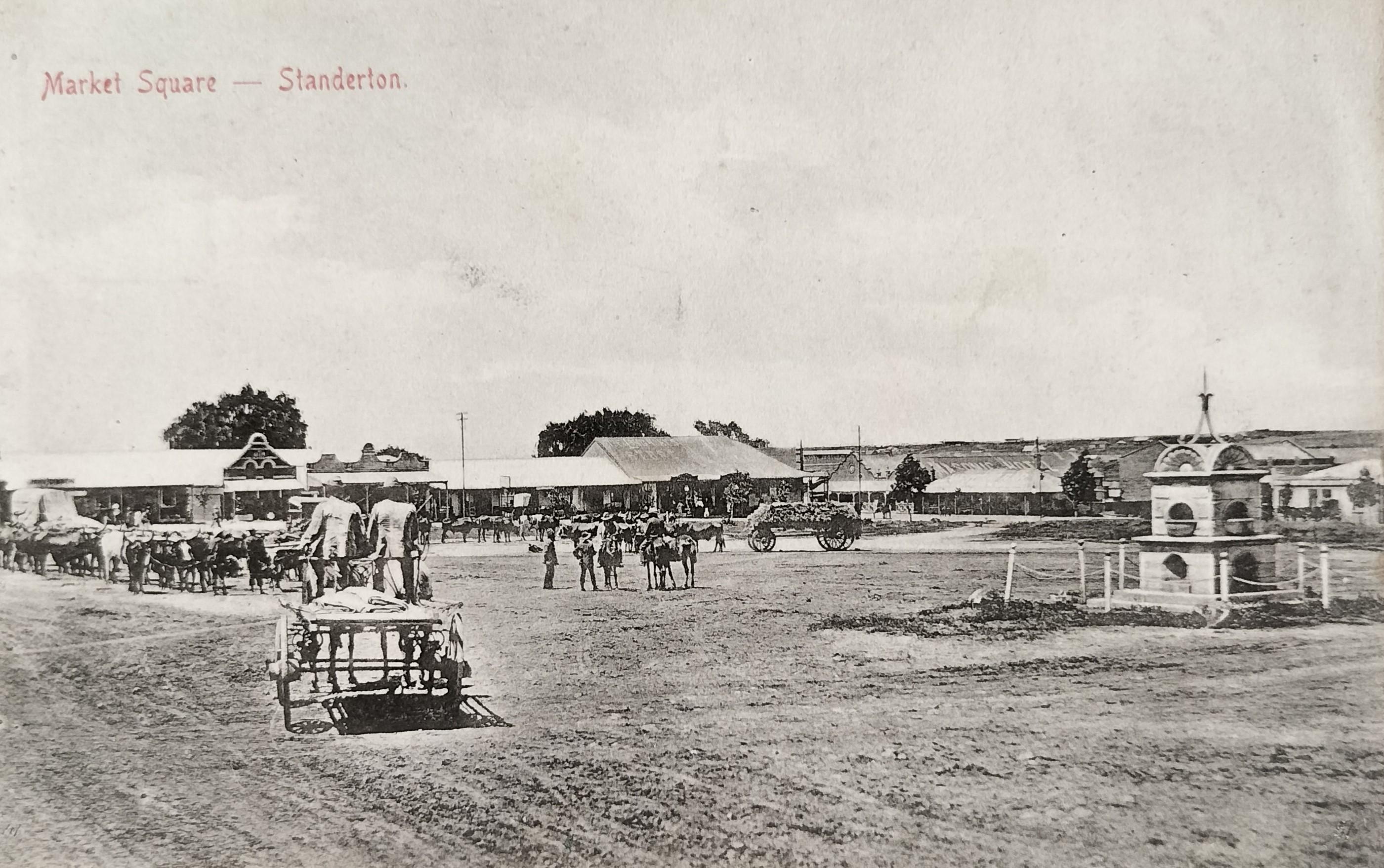 Early Standerton through the eyes of a deltiologist The Heritage Portal